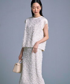 EFFE BEAMS ドット ツイード プルオーバー デミルクス ビームス トップス シャツ・ブラウス【送料無料】