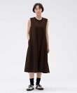 LIGHTWEIGHT COTTON NYLON TWILL DRESS