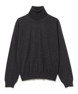 International Gallery BEAMS �y�ʒ��zSLOANE / 30�Q�[�W �E�[�� �^�[�g���l�b�N �j�b�g �r�[���X ���� �g�b�v�X �j�b�g �l�C�r�[ �O���[ �u���b�N�y���������z