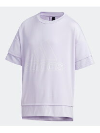 【SALE／30%OFF】adidas Sports Performance UR 半袖Tシャツ [UR TEE] アディダス（キッズ／子供用） アディダス カットソー キッズカットソー パープル ホワイト