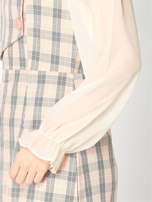 Zoe Jenko W スクエアネック シアードッキング チェックワンピース 75 Rakuten Fashion 楽天ファッション 旧楽天ブランドアベニュー Ce8106