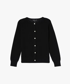 agnes b. ENFANT JGG9 E CARDIGAN キッズ カーディガン アニエスベー トップス カーディガン ブラック【送料無料】