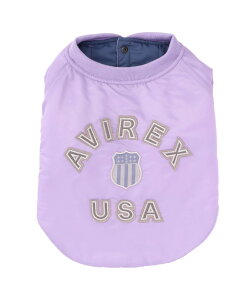 �ySALE�^30%OFF�zAVIREX �sDOG WEAR�t�V�O�l�`���[���SMA-1 FB/�t�����`�u���h�b�O �A���B���b�N�X �y�b�g�p�i �y�b�g�E�F�A�E�y�b�g�� �O���[ �p�[�v���y���������z