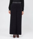トリアセスエード ワイドストレートパンツ