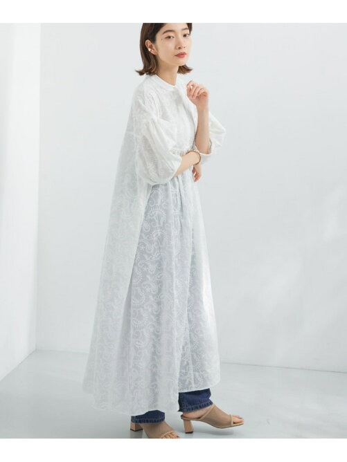 Kbf 一部web限定カラー 刺繍ギャザーボリュームワンピース Rakuten Fashion 楽天ファッション 旧楽天ブランドアベニュー Dc5107