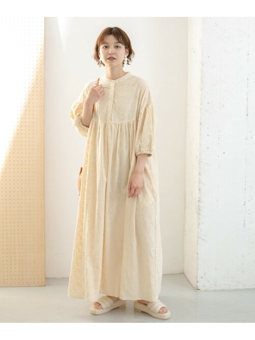 Kbf 一部web限定カラー 刺繍ギャザーボリュームワンピース Rakuten Fashion 楽天ファッション 旧楽天ブランドアベニュー Dc5107