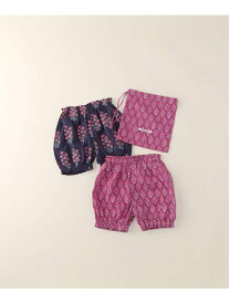 【SALE／20%OFF】IENA ENFANT 【ne Quittez pas/ヌキテパ】2 Pumpkin Pants With Pouch baby(80-90cm) イエナ　アンファン パンツ その他のパンツ ピンク【送料無料】