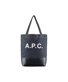 A.P.C. Axel トートバッグ アー・ぺー・セー バッグ トートバッグ ブラウン ホワイト【送料無料】