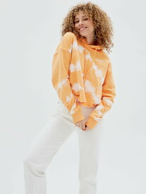 【SALE／50%OFF】GUESS (W)GUESS Originals TieDye Hoodie ゲス トップス パーカー・フーディー オレンジ【送料無料】