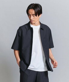 BEAUTY&YOUTH UNITED ARROWS KOMATSU PACK キャンプカラー シャツ FORM型 セットアップ対応 撥水機能 ビューティー＆ユース　ユナイテッドアローズ トップス シャツ・ブラウス ベージュ グレー ネイビー【送料無料】