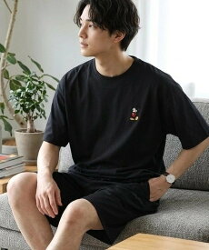 【SALE／2%OFF】トムとジェリー Disney ディズニー Tom and Jerry トムとジェリー セットアップ Tシャツ ドローコード オーバーサイズ ショートパンツ ユニセックス 吸水速乾 UV ワンポイント刺繍 半袖 ティーシャツ ショートパンツ 上下セット マルカワ インナ【送料無料】