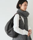 《本革/490g》ソフトレザーラウンドビッグショルダーバッグ