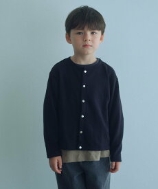 【SALE／40%OFF】UNITED ARROWS green label relaxing ウラケ カーディガン / キッズ 100cm-160cm ユナイテッドアローズ グリーンレーベルリラクシング トップス カーディガン ブラック ワインレッド ブラウン ホワイト