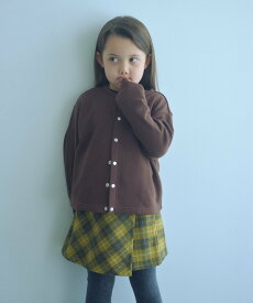 【SALE／50%OFF】UNITED ARROWS green label relaxing ウラケ カーディガン / キッズ 100cm-160cm ユナイテッドアローズ グリーンレーベルリラクシング トップス カーディガン ブラック ワインレッド ブラウン ホワイト