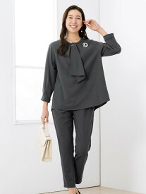 AddRouge ドレス セットアップ レディース スーツ フォーマル 結婚式 セレモニー アッドルージュ スーツ・フォーマル セットアップスーツ ネイビー ブラック グレー【送料無料】