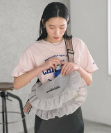 THEATRE PRODUCTS ＜新色追加＞THEATRE PRODUCTS 別注 メッシュ フリル ラウンド ショルダーバッグ/メッ…