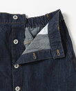 ターンバック デニム ボタンスカート 26AW 秋新作 ロングシーズン 着回し ウォッシャブル 洗える イージーケア