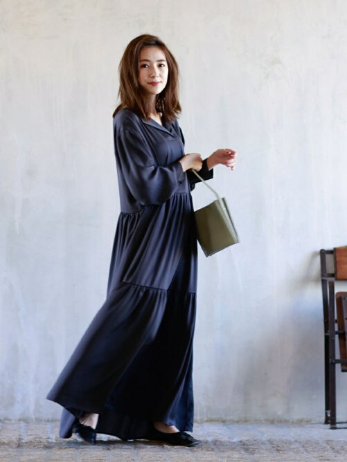 Le Jour Directedbysari ロングティアードドレス Rakuten Fashion 楽天ファッション 旧楽天ブランドアベニュー V