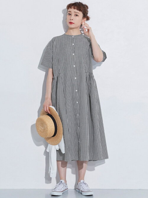 Coca ギンガムチェックシャツワンピース Rakuten Fashion 楽天ファッション 旧楽天ブランドアベニュー Dg4110