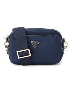 GUESS GUESS クロスボディバッグ (W)ECO GEMMA Crossbody Camera ゲス バッグ ショルダーバッグ イエロー ピンク ブラック ブルー ホワイト ベージュ ネイビー【送料無料】