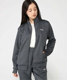 FILA フィラ/(W)ブリスタートラックジャケット ニッキー ジャケット・アウター ブルゾン・ジャンパー ブラック グレー ネイビー ベージュ ピンク