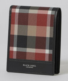 【SALE／22%OFF】BLACK LABEL CRESTBRIDGE 【一部店舗限定】クレストブリッジチェックパスウォレット ブルーレーベル / ブラックレーベル・クレストブリッジ 財布・ポーチ・ケース コインケース・小銭入れ・札入れ レッド ベージュ【送料無料】