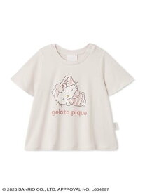 sanrio house 【gelato pique】【BABY】ワンポイントTシャツ サンリオ ハウス マタニティウェア・ベビー用品 その他のベビーグッズ ピンク【送料無料】