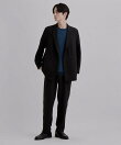 【さらりタッチシリーズ/上下2点セット】ダブルジャケットセットアップ/ダブルジャケット/ストレートパンツ/防シワ/洗濯可/イージーケア/高汎用性/スーツ