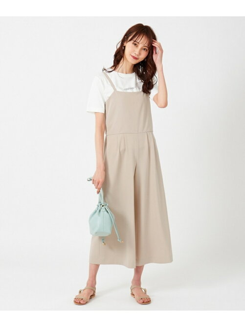 Any Sis 洗える フェミニンワイドサロペット Rakuten Fashion 楽天ファッション 旧楽天ブランドアベニュー At9111
