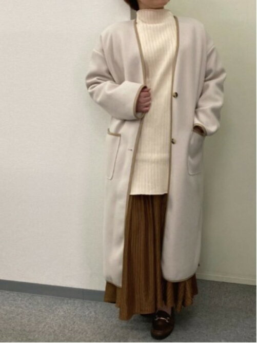 Interplanet Interplanet W Trカットメルトン合皮パイピングライナー付きコート Rakuten Fashion 楽天ファッション 旧楽天ブランドアベニュー Cg3111