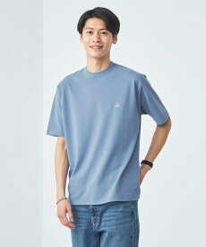 UNITED ARROWS green label relaxing 【別注】＜Brooks Brothers＞GLR カノコ クルーネック Tシャツ ユナイテッドアローズ グリーンレーベルリラクシング トップス カットソー・Tシャツ ブルー ブラック グレー【送料無料】