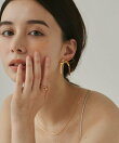 【 金属アレルギー対応 】 リボンピアス サージカルステンレス