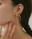 【 金属アレルギー対応 】 リボンピアス サージカルステンレス