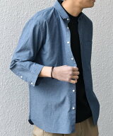 SHIPS any SHIPS any:＜洗濯機可能＞コットン/リネン 7分袖 ポケット レギュラー シャツ 26SS◆ シップス…