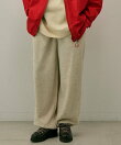 ORCIVAL | ブラッシュドフリース イージーパンツ MEN