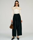 エンブロイダリースカラップカラーブラウス / Embroidery Scallop Collar Blouse