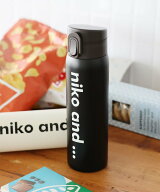 niko and ... オリジナルニコロゴステンレスボトル/容量480ml ニコアンド 食器・調理器具・キッチン用品 …