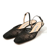 【SALE／40%OFF】TOMORROWLAND GOODS NEBULONI E. LACE ミュールパンプス トゥモローランド シューズ・靴…