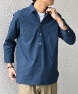 SHIPS any SHIPS any:＜洗濯機可能＞コットン/リネン 7分袖 スキッパー プルオーバー シャツ 26SS◆ シッ…
