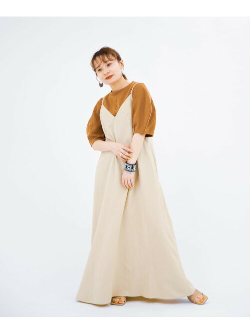 Kbf フレアストラップマキシワンピース Rakuten Fashion 楽天ファッション 旧楽天ブランドアベニュー Ck8113