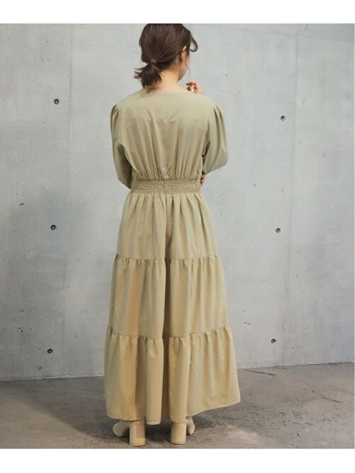 Tiptop Pocket Tiptop パイピングティアードロングワンピース Rakuten Fashion 楽天ファッション 旧楽天ブランドアベニュー Cm1113