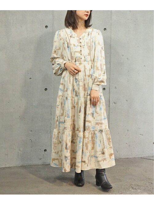 Tiptop Pocket Tiptop パイピングティアードロングワンピース Rakuten Fashion 楽天ファッション 旧楽天ブランドアベニュー Cm1113