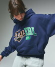 MIX COLLEGE LOGO SWEAT HOODIE