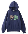 MIX COLLEGE LOGO SWEAT HOODIE