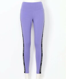 GUESS (W)Eco Aline Logo Tape Leggings ゲス 靴下・レッグウェア レギンス・スパッツ ブラック グリーン パープル ピンク【送料無料】