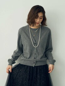 【SALE／50%OFF】YECCA VECCA レイヤードデザインニット イェッカヴェッカ トップス ニット グレー ブラック レッド ベージュ【送料無料】