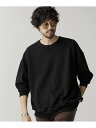 【SALE/10%OFF】ビッグシルエットクルーネックスウェット ナノユニバース カットソー【RBA_S】【RBA_E】