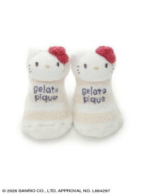 sanrio house 【gelato pique】【BABY】スムーズィーモチーフソックス サンリオ ハウス マタニティウェア・ベビー用品 その他のベビーグッズ ネイビー ピンク ホワイト