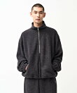 ORCIVAL | ブラッシュドフリース スタンドカラージッププルオーバー MEN