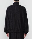 ORCIVAL | ブラッシュドフリース スタンドカラージッププルオーバー MEN